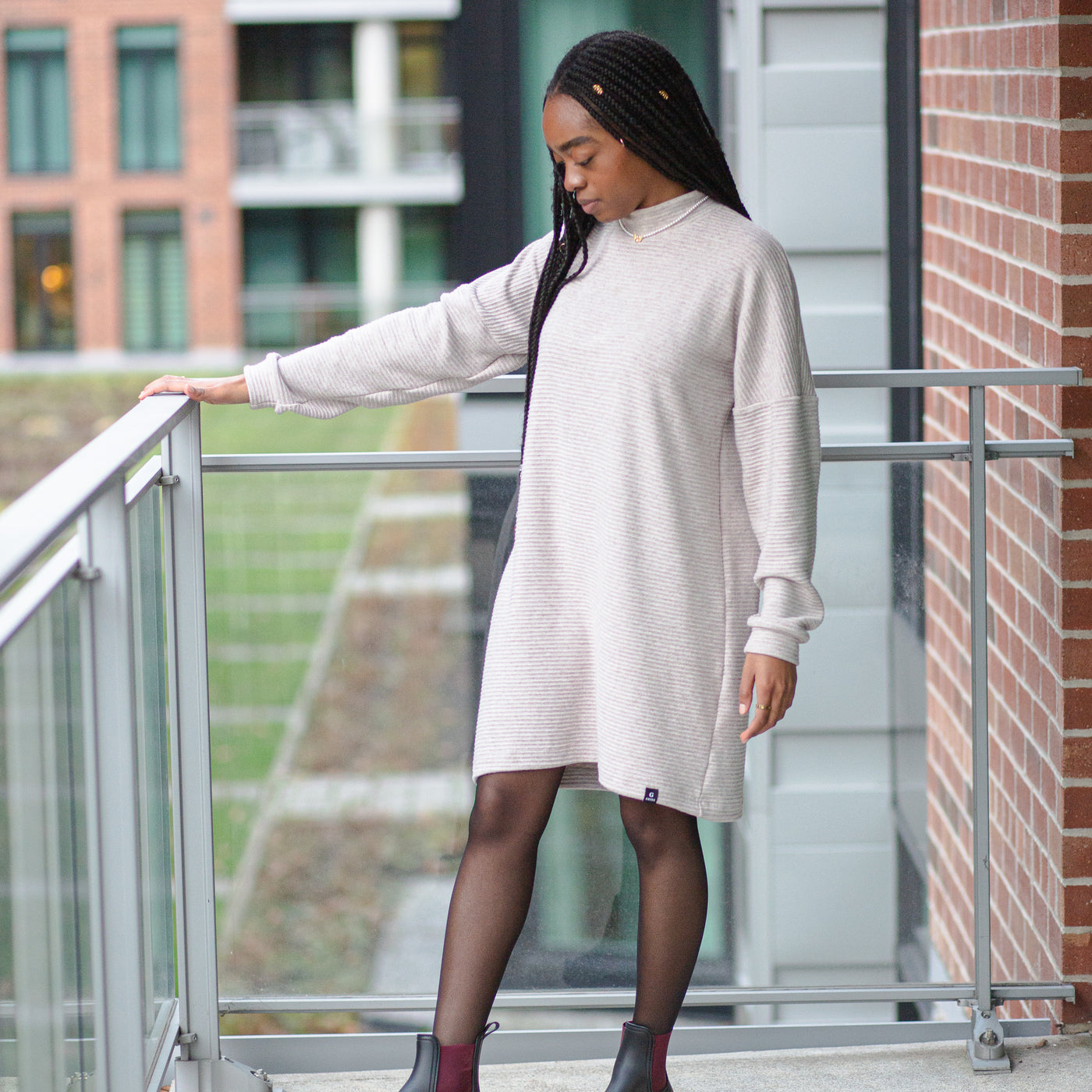 Winter Dress Grise Loungewear Winter Dress Grise Loungewear